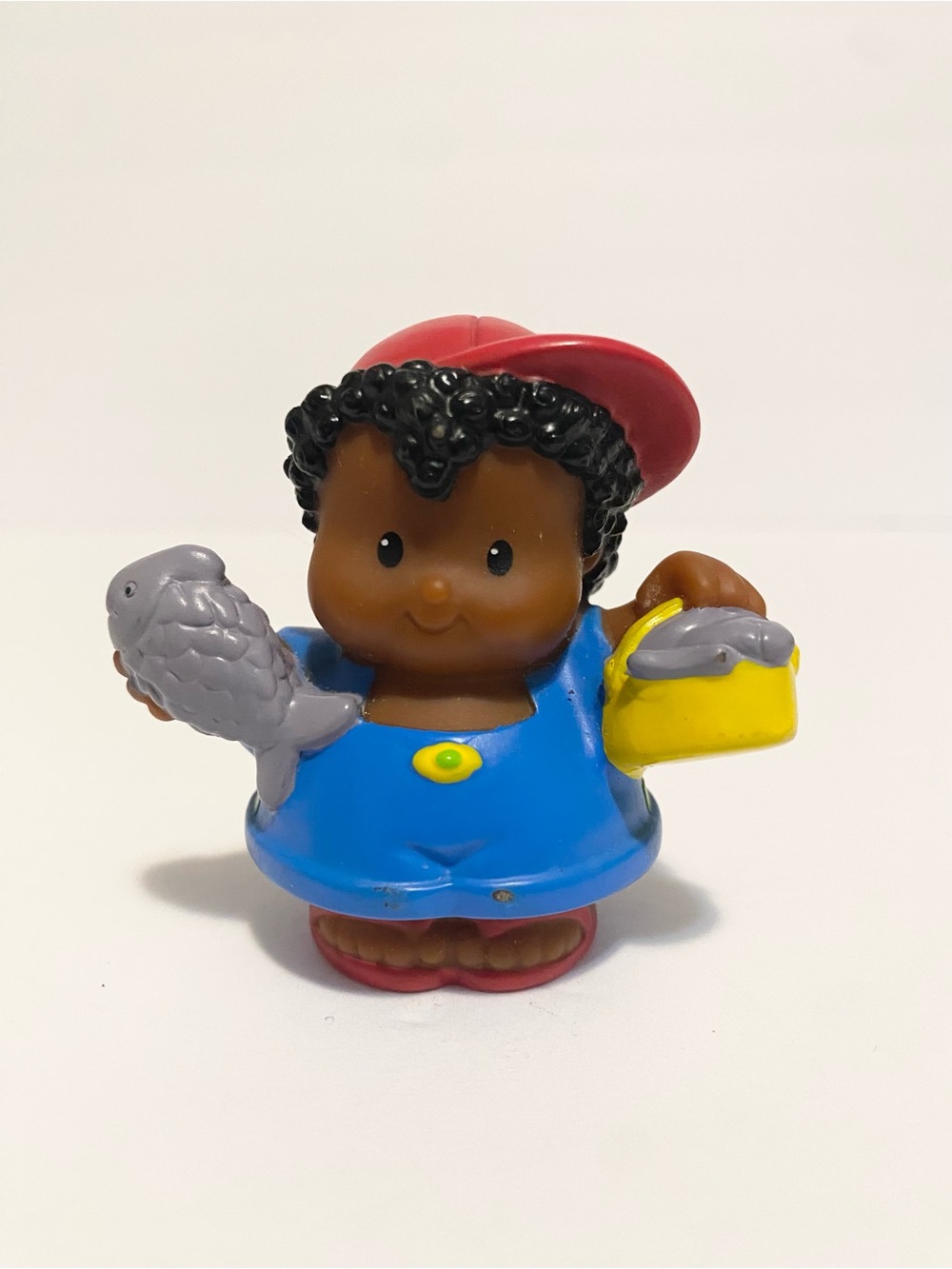 Little People Fish Market Food Vendor Fisher Price Dollhouse Vintage Toy 4/$20 🛑